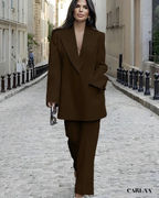 Tailleur fluide femme mariage