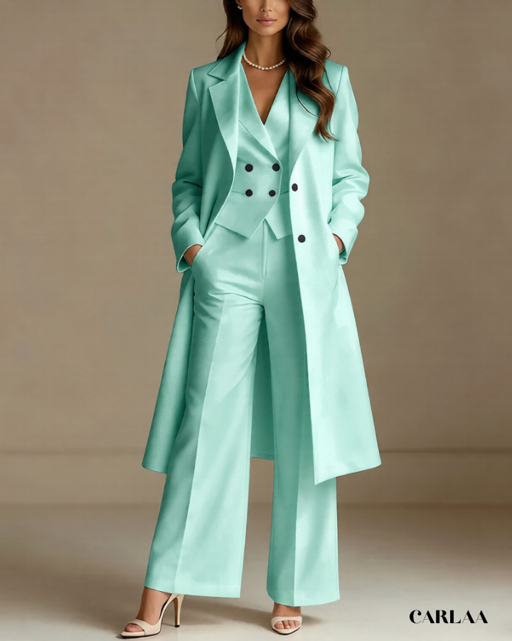 Tailleur pantalon mariage femme 50 ans
