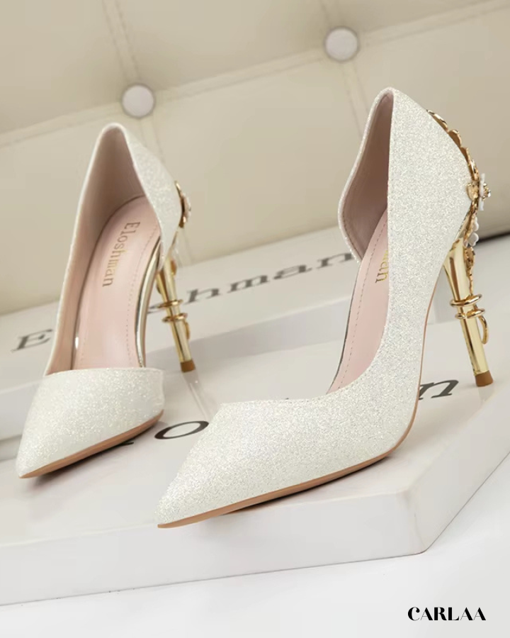 Women's wedding heel shoe