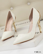 Women's wedding heel shoe