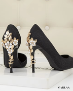 Women's wedding heel shoe