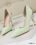Women's wedding heel shoe