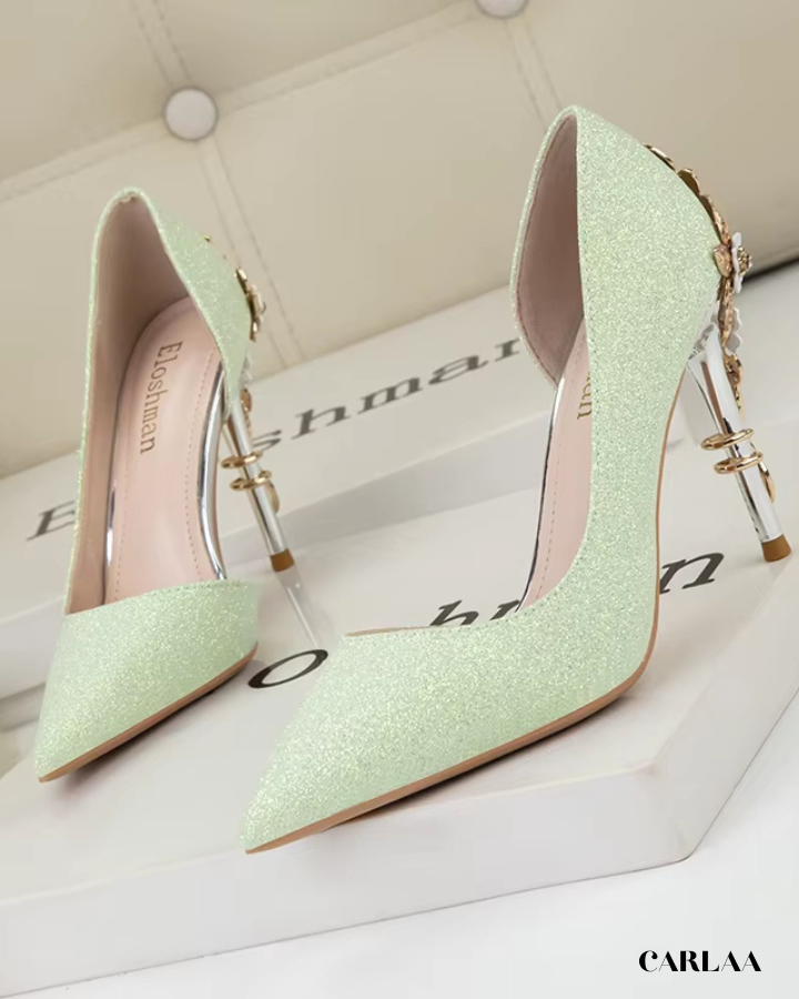 Women's wedding heel shoe