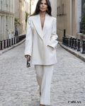 Tailleur fluide femme mariage