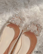 Chaussure femme mariage sans talon