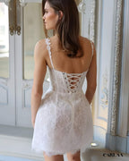 Elegant Short Wedding Dress