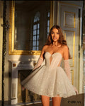 Robe de mariée courte princesse