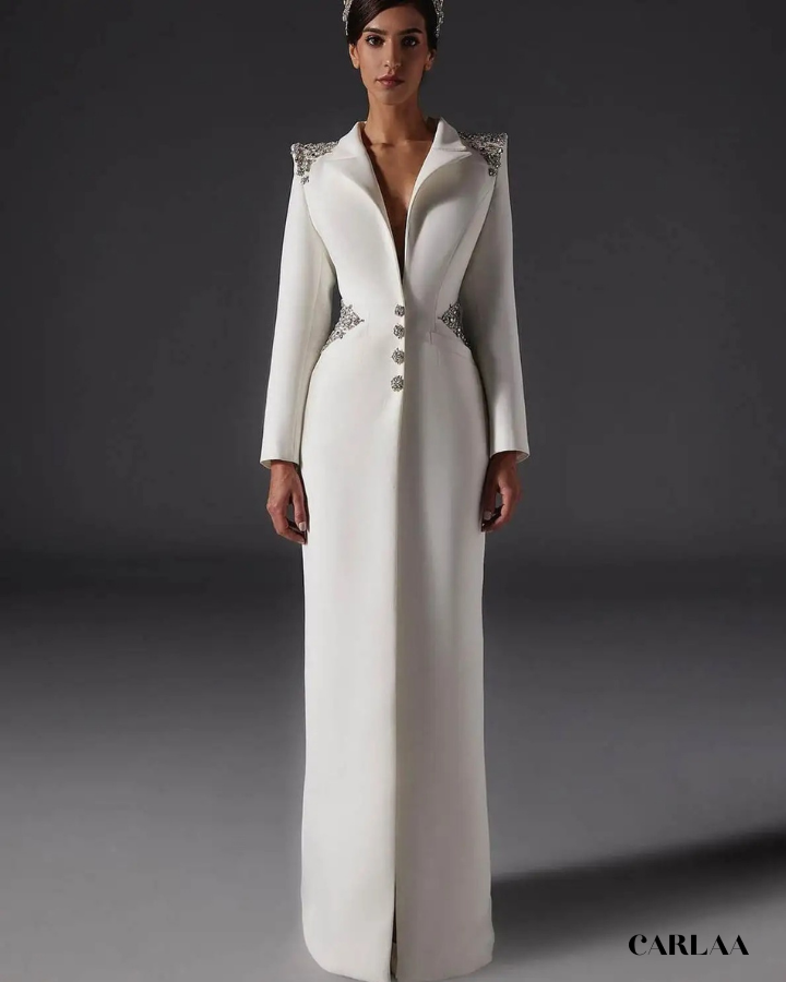 Robe tailleur femme chic pour mariage