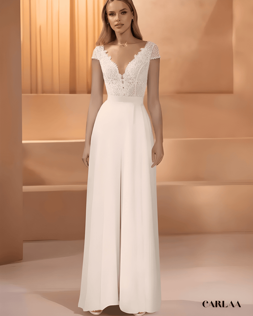 Combinaison palazzo mariage