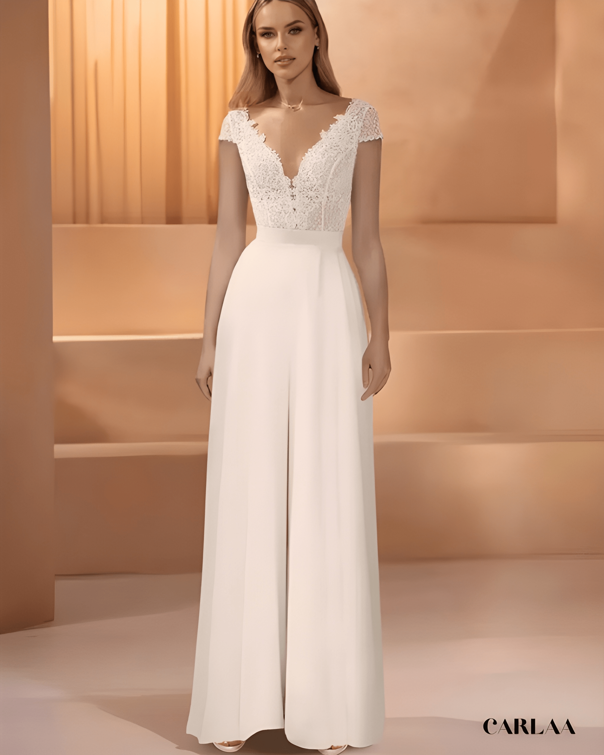 Combinaison palazzo mariage
