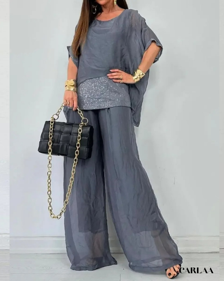 Ensemble femme 50 ans pantalon decontracte
