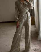 New Year's Eve sequin outfit