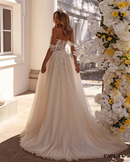 Robe mariage civil luxe
