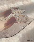 Chaussure femme mariage sans talon