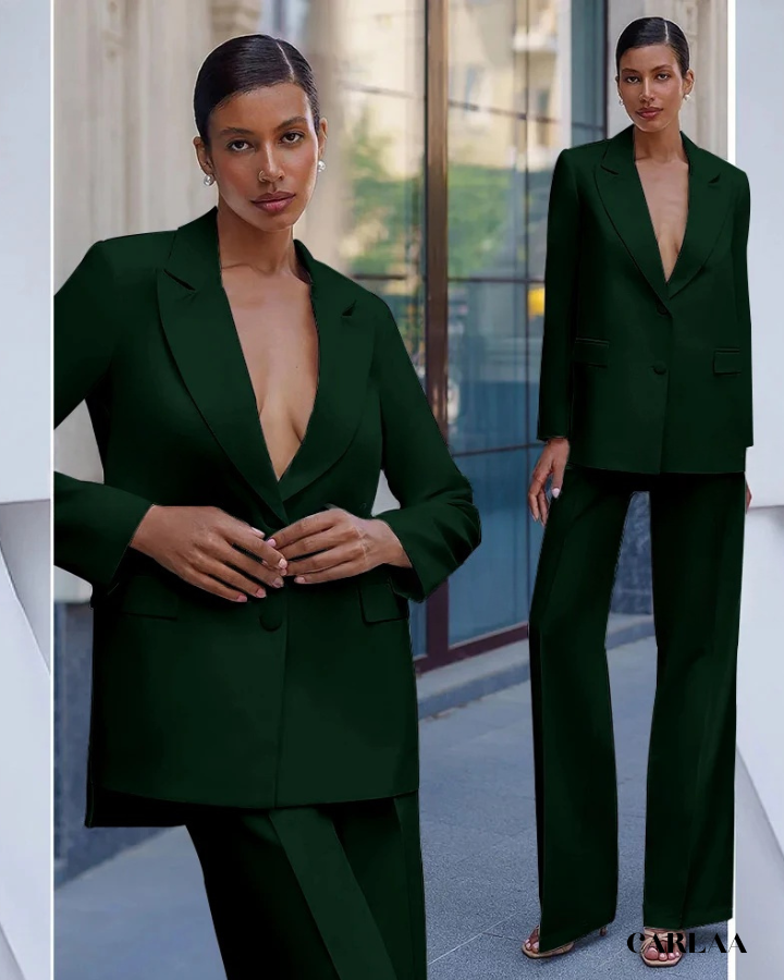 Formal trouser suit for a wedding