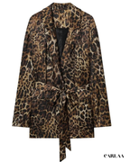 Ensemble Tailleur Femme Léopard