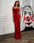 Robe reveillon rouge