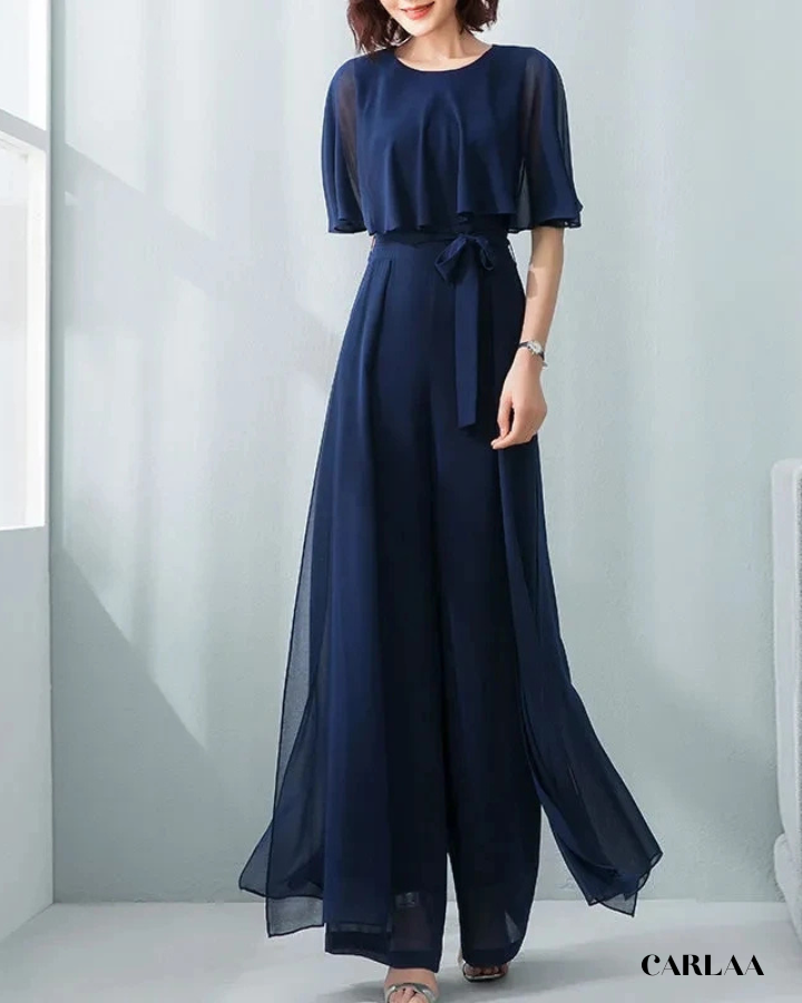 Combinaison ceremonie bleue