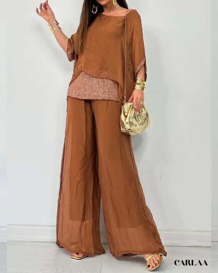 Ensemble femme 50 ans pantalon decontracte