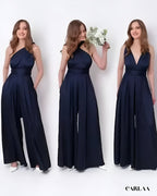 Navy blue wedding outfit