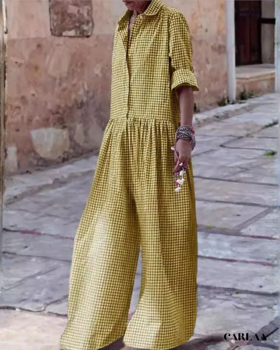 Casual Wide-leg Jumpsuit