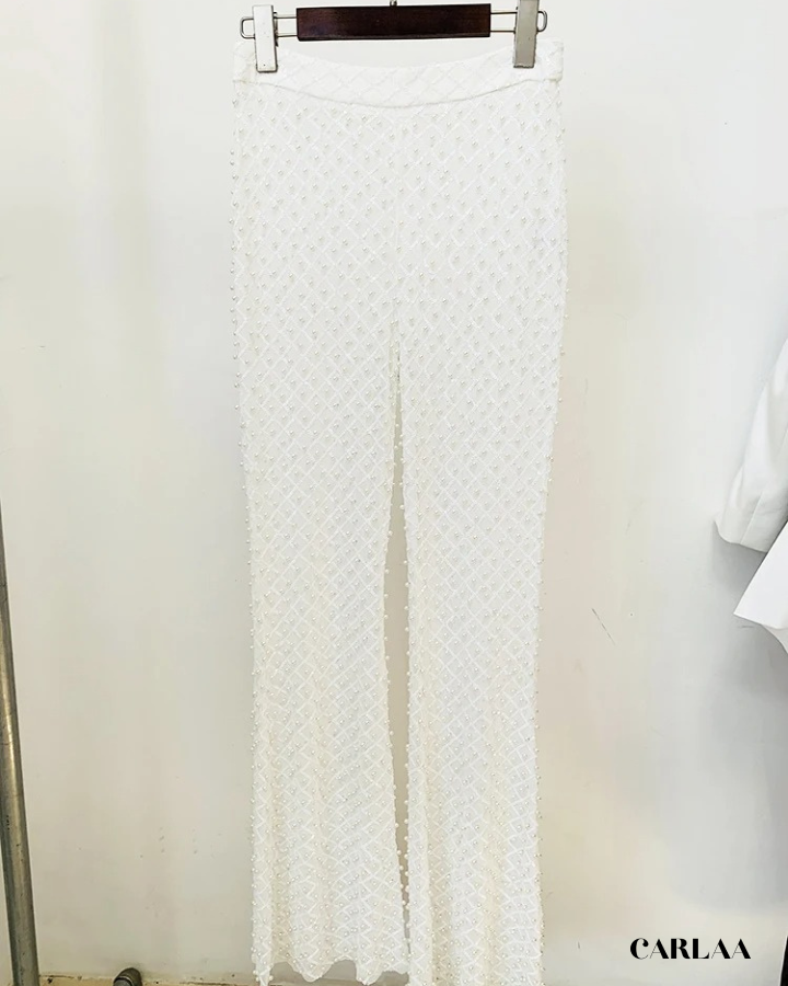 Pantalon tailleur femme mariage civil