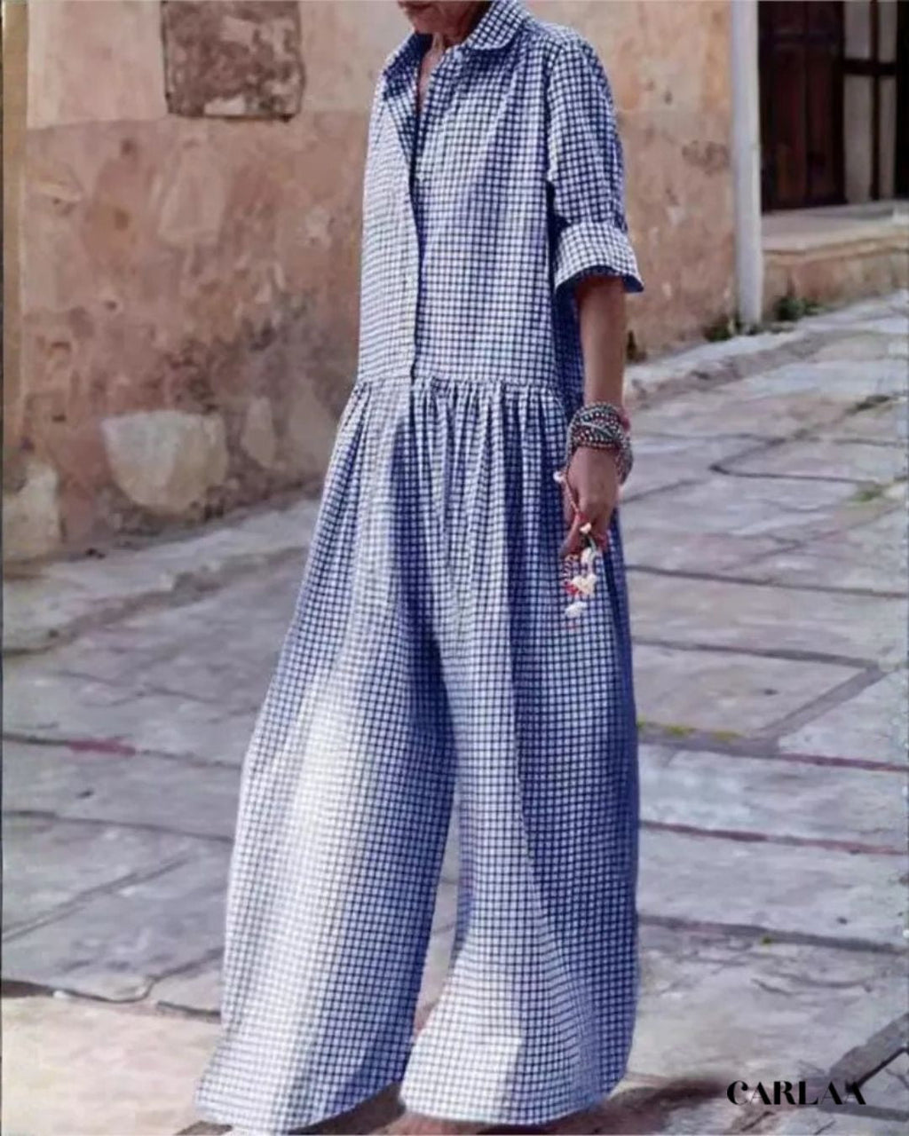 Casual Wide-leg Jumpsuit