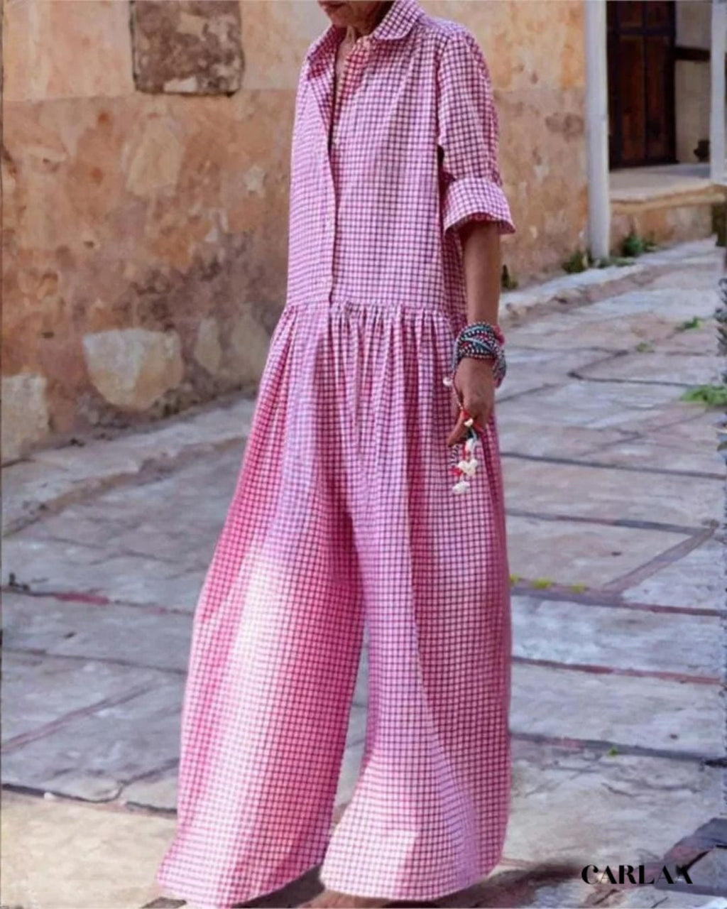 Casual Wide-leg Jumpsuit