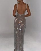 Women's sequin Christmas dress