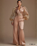 Combinaison grande taille champagne