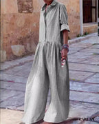 Casual Wide-leg Jumpsuit