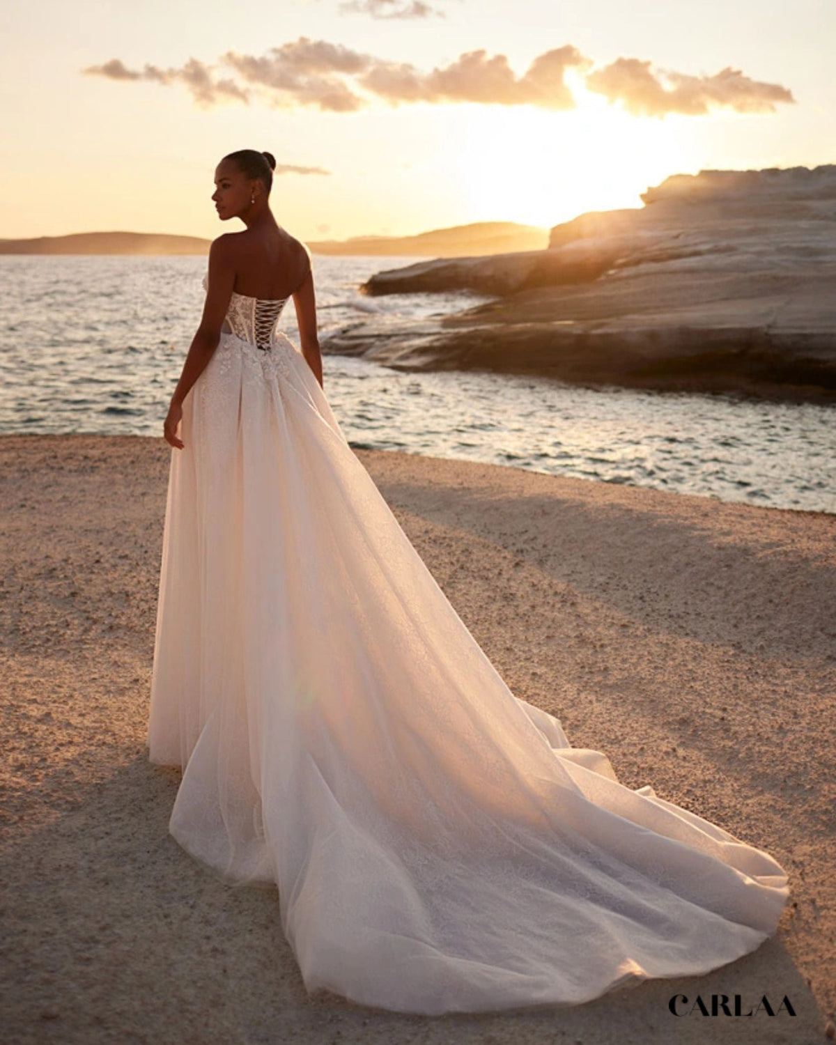 Robe mariage fleur 3d