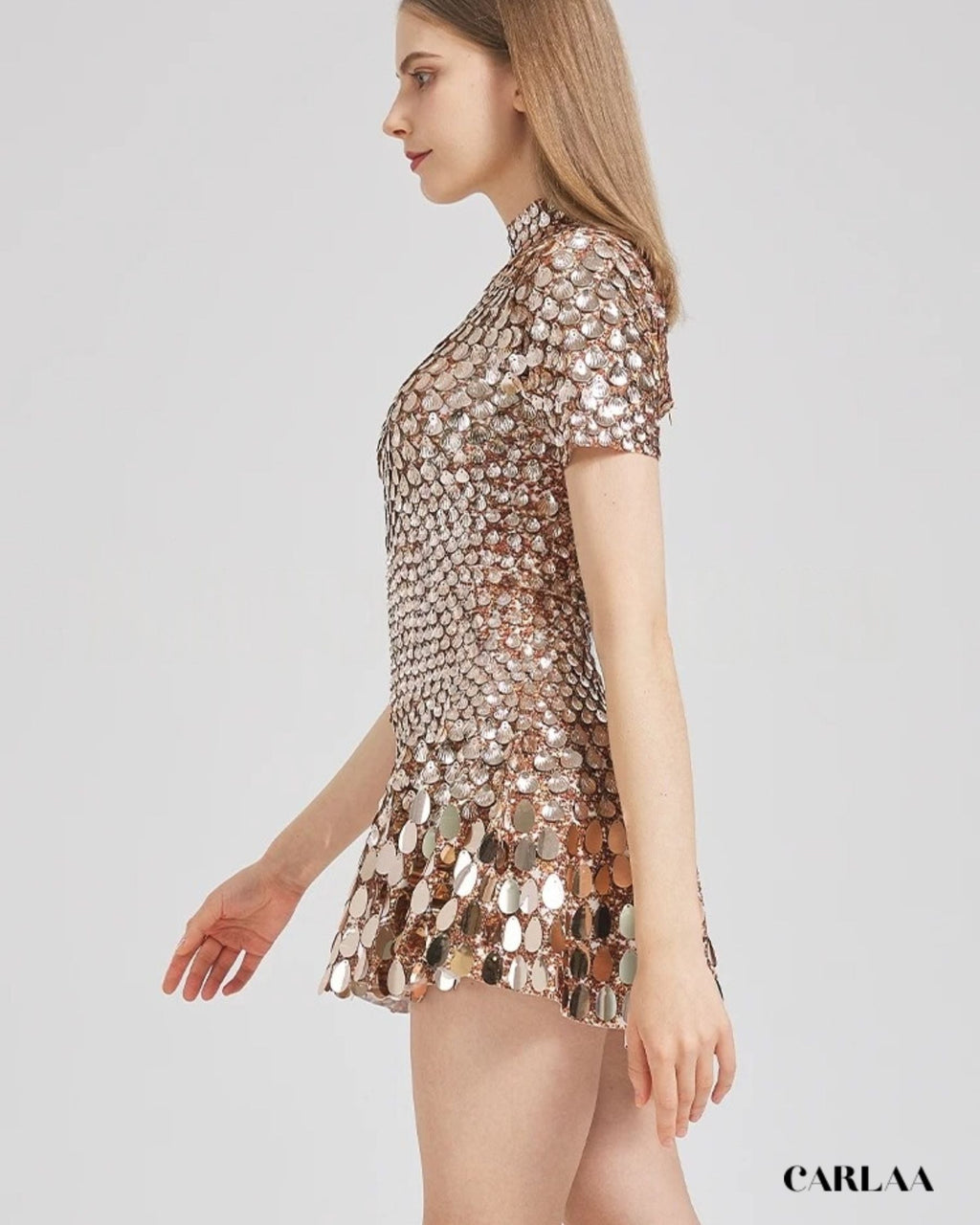 Robe de soirée nouvel an paillette