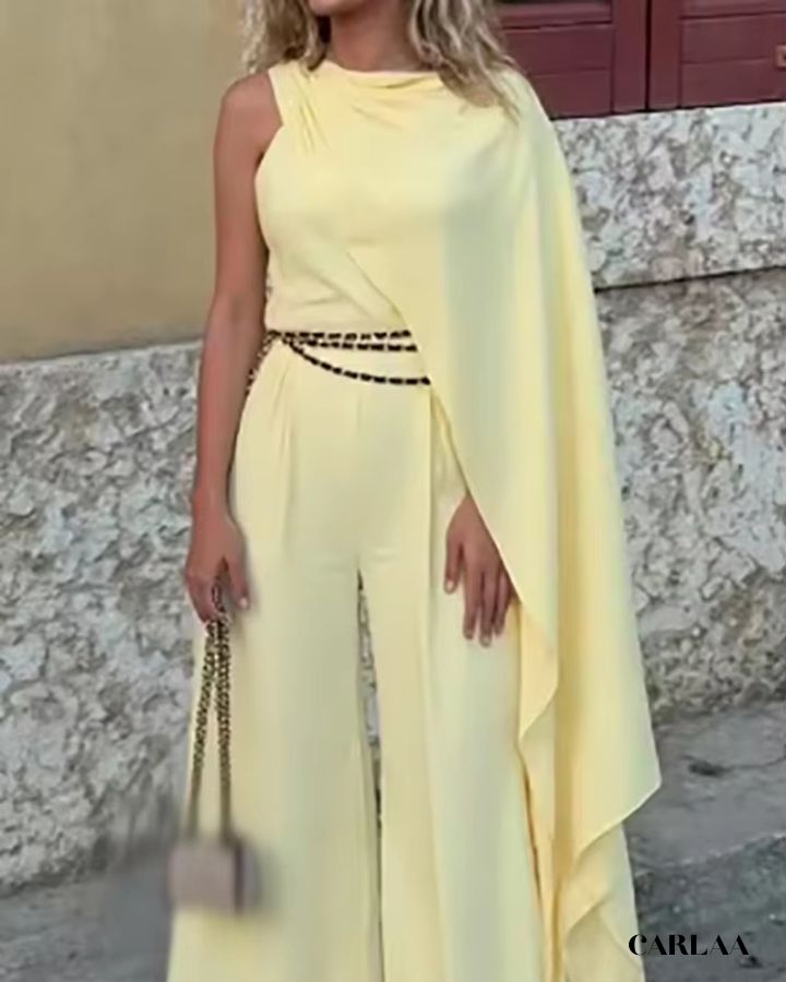Tenue mariage femme jaune