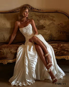 Vintage rustic wedding dress