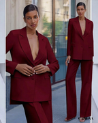 Formal trouser suit for a wedding