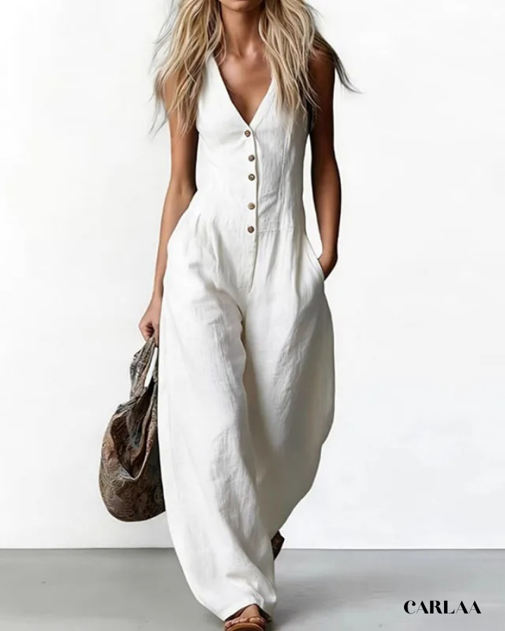 Women's loose-fit jumpsuit