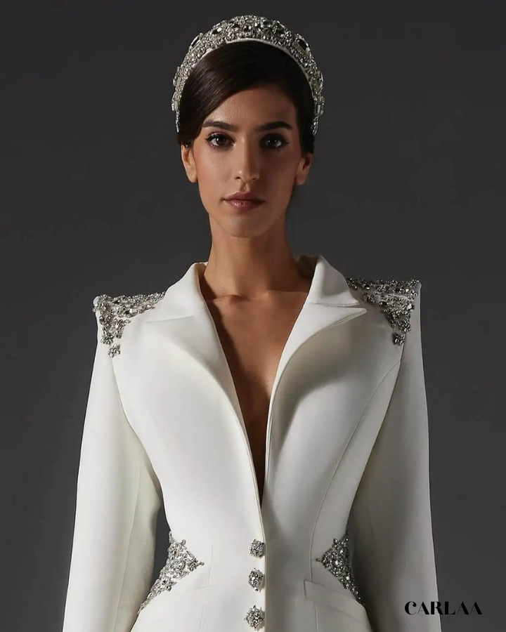 Robe tailleur femme chic pour mariage
