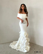Robe de Mariée Sirène Élégante