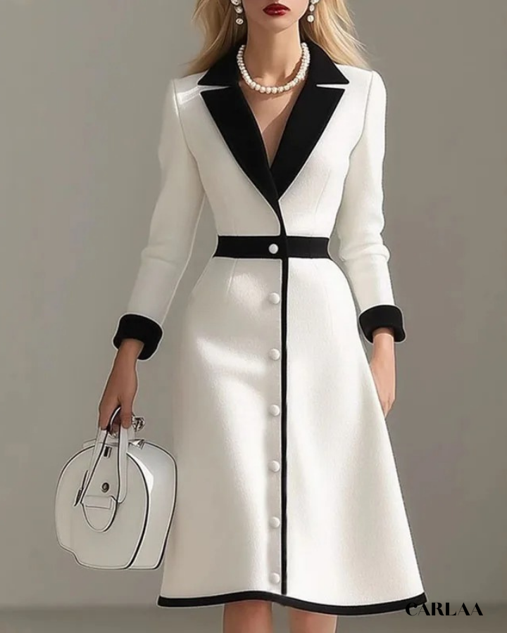 Elegant tailored dress