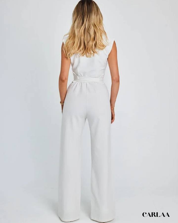 Women's Pleated Jumpsuit