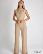 Women's Pleated Jumpsuit