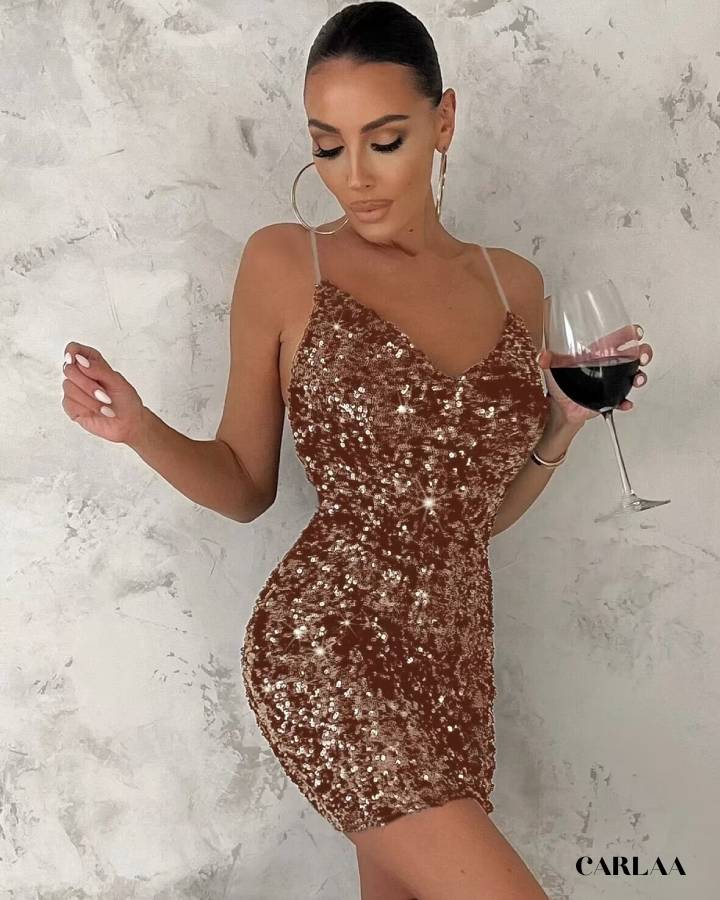 Robe a paillette soiree