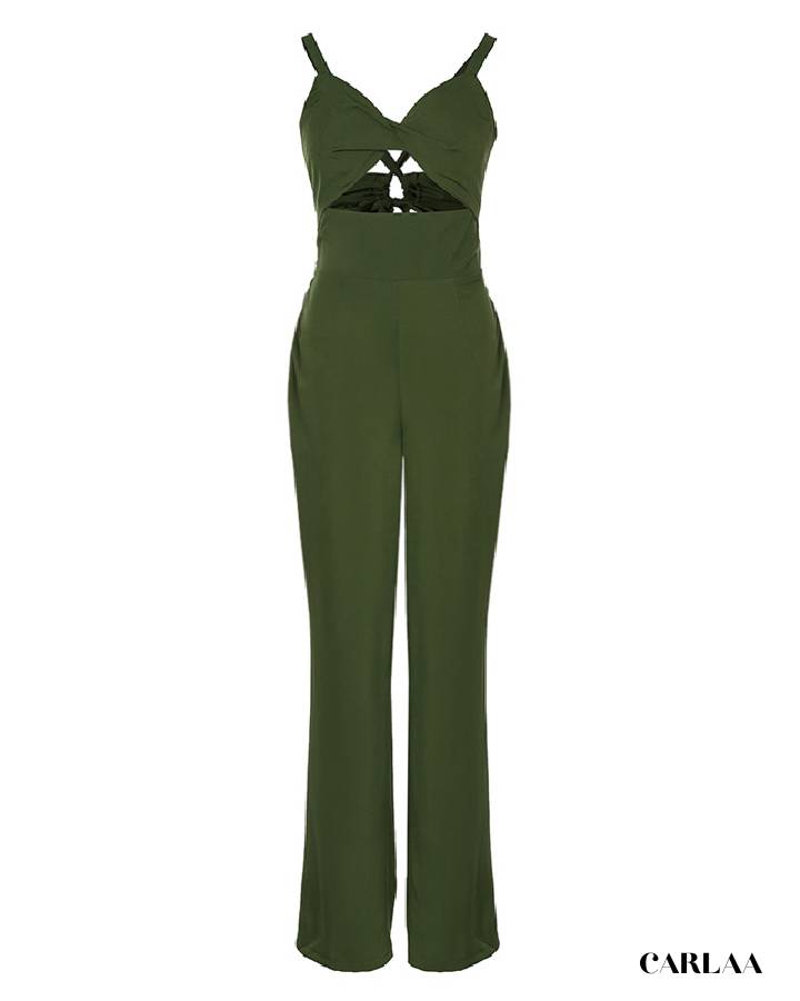 Chic Green Jumpsuit for Women