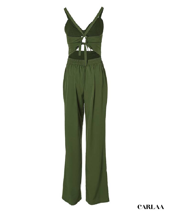 Chic Green Jumpsuit for Women