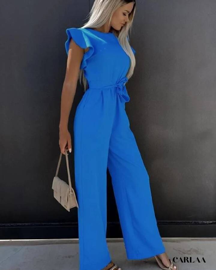 Combinaison Elegante Mariage Bleue