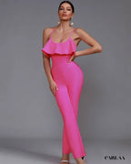Fuchsia jumpsuit