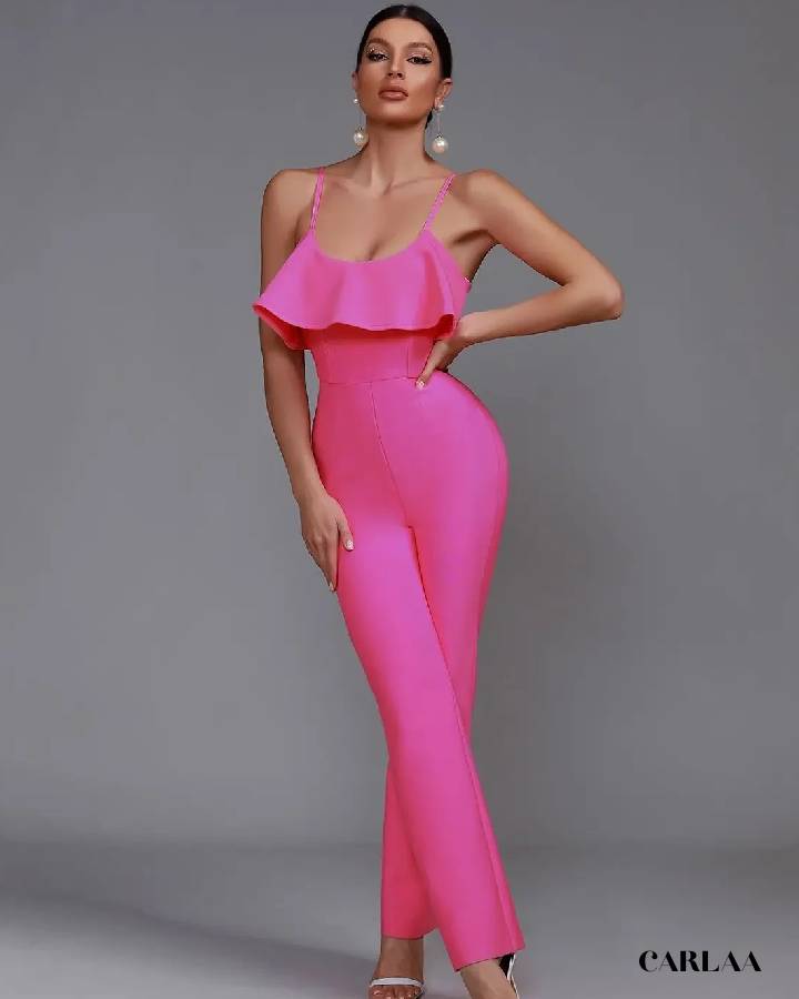 Fuchsia jumpsuit