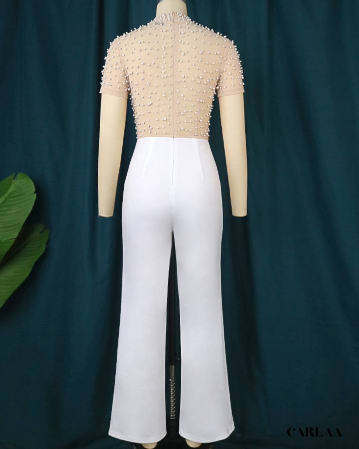 Plus Size Wedding Jumpsuit