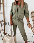 Combinaison Pantalon Verte
